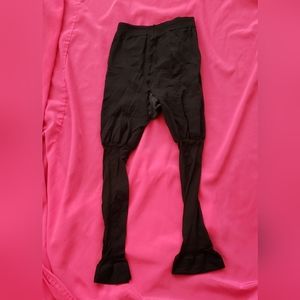 SPANX footless Black Size E